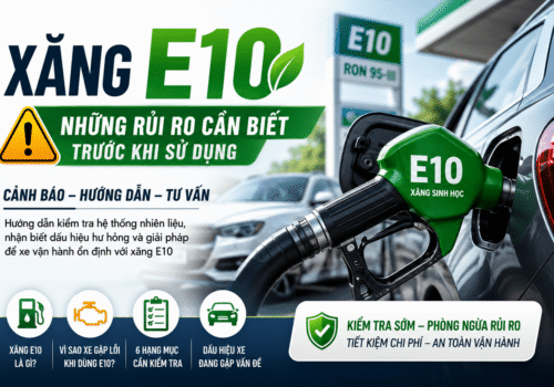 Xăng E10 Là Gì? Những Rủi Ro Người Dùng Ô Tô Cần Biết Trước Khi Sử Dụng